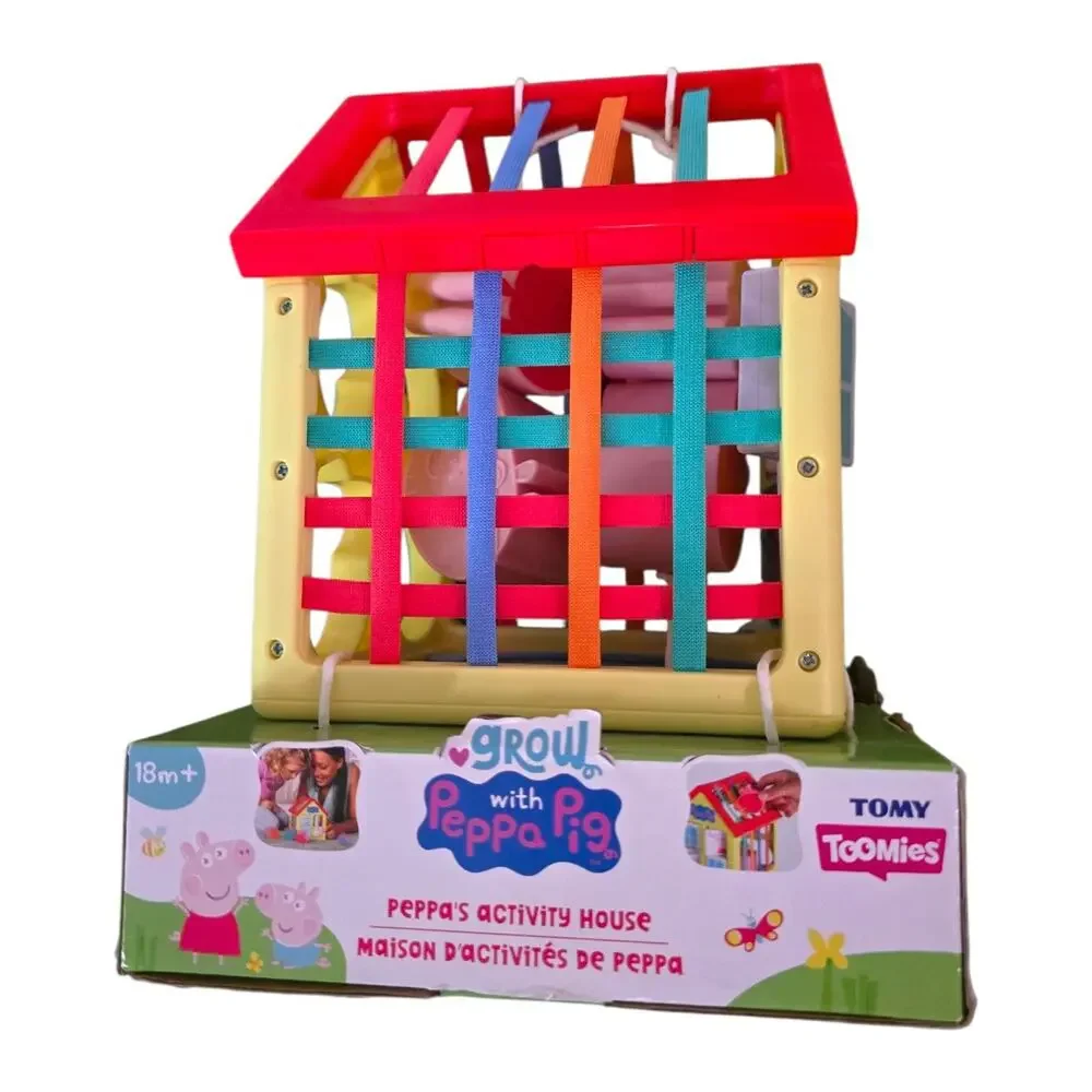 Peppa Pig Activity House Grow with Peppa Pig Tomy Toomies Toddler Toy
